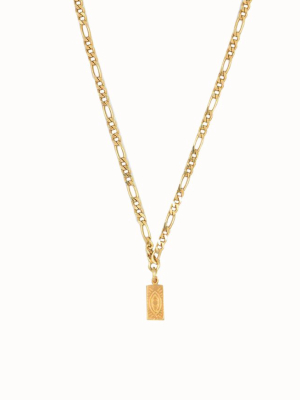 Delian Grecian Pendant 45cm (18") In Gold