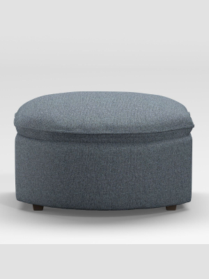 Lotus Petite Curved Ottoman