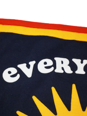 Kelle Hampton X Oxford Pennant - Everyone's Invited Banner