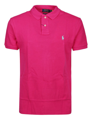 Polo Ralph Lauren Logo Embroidered Polo Shirt