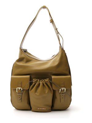 Jacquemus Front Pockets Shoulder Bag