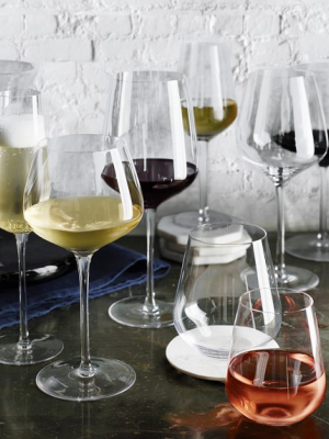 Williams Sonoma Estate Sauvignon Blanc Wine Glasses