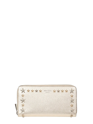 Jimmy Choo Pippa Star Embellished Wallet