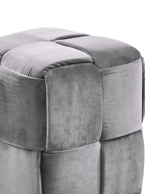 Joy Contemporary Short Ottoman - Armen Living