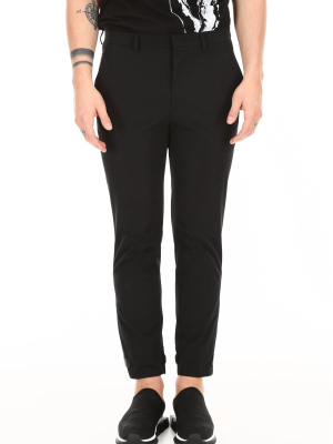 Prada Strapped Ankle Tailored Trousers