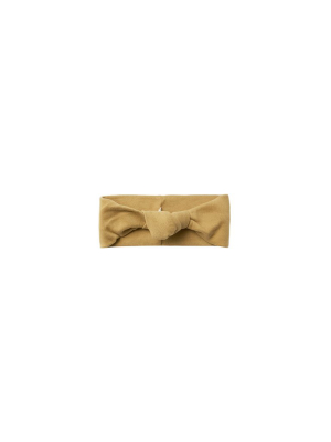 Quincy Mae Baby Turban - Gold