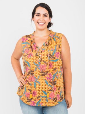 Stella Vintage-inspired Top (plus Size)