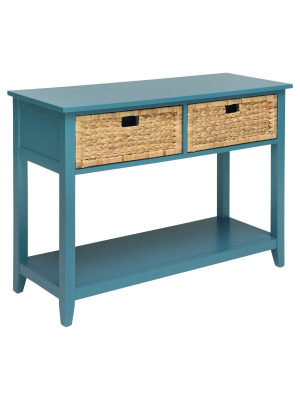 Console Table Teal - Acme Furniture