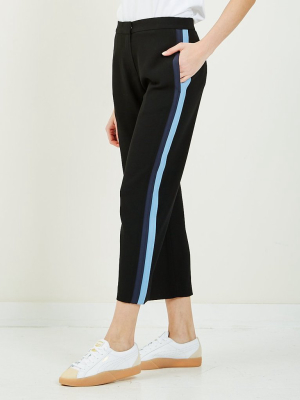 Color Blocking Tapered Pants