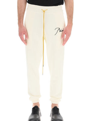 Rhude Logo Embroidered Track Pants