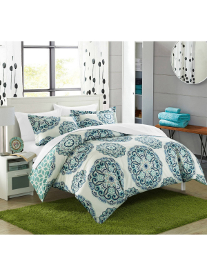 Chic Home Design Aragona Duvet Cover & Sham Set