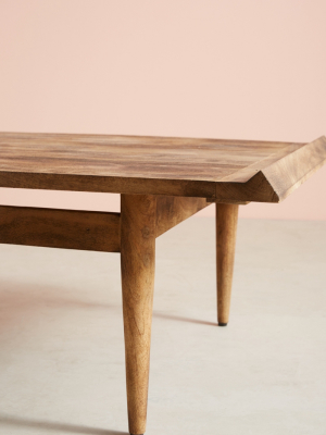 Burnished Wood Coffee Table