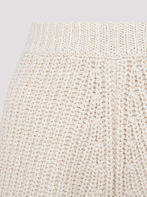 Alanui Chunky-knit Shorts