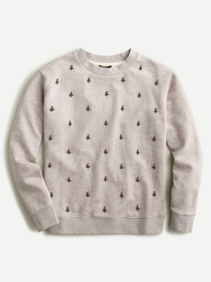 Embellished Sweatshirt In Original Cotton Terry
