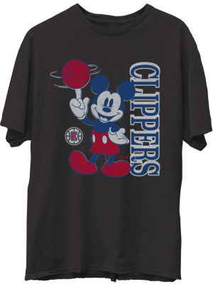 Unisex Clippers Vintage Mickey Baller Tee