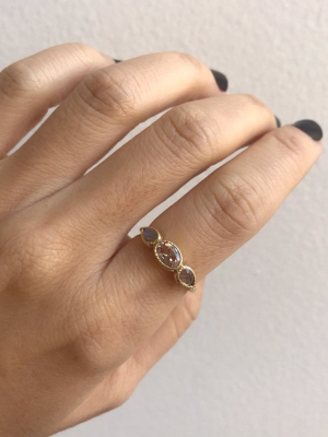 Morganite Lab Ring