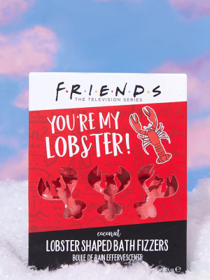 Friends Lobster Bath Fizzers Set