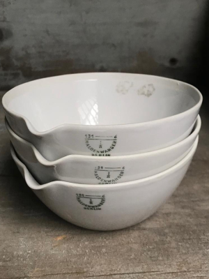 Vintage Haldenwanger Berlin Porcelain Pouring Bowls