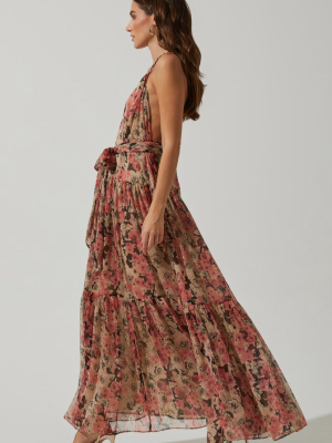 Eartha Floral Maxi Dress