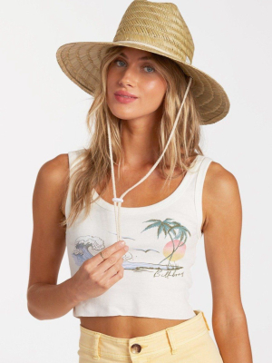 Billabong <br> New Comer Straw Lifeguard Hat