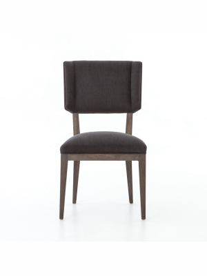 Jax Dining Chair In Misty Black