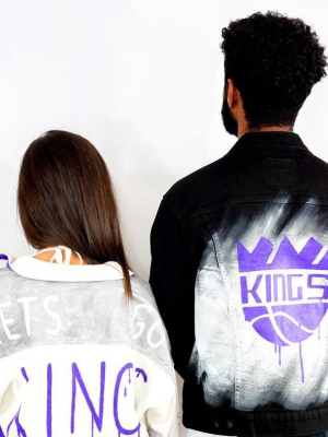 'go Kings' Denim Jacket - Mens