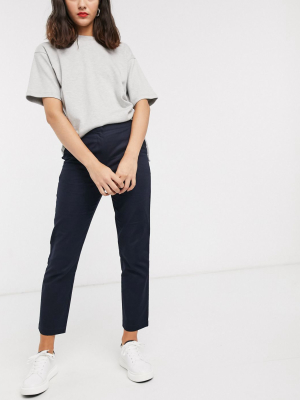 Asos Design Ultimate Linen Cigarette Pants