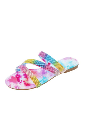 Nancy210 Rainbow Women's Sandal