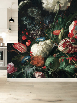 Golden Age Flowers 210 Wall Mural By Kek Amsterdam