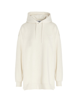 Ganni Isoli Logo Embroidered Hoodie