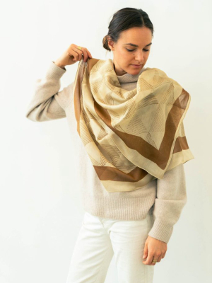 Dune Silk Scarf