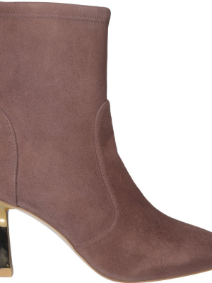 Stuart Weitzman Pointed-toe Ankle Booties