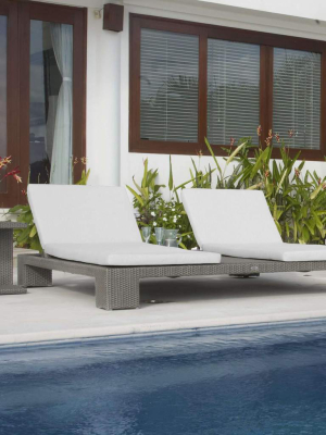 Pacific Double Chaise Lounge By Skyline Design