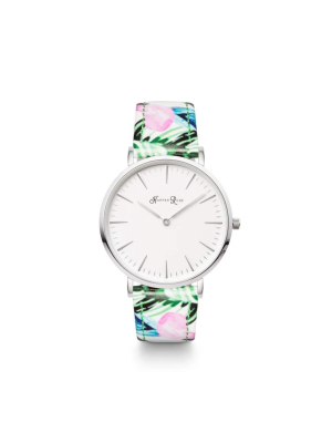 Tropical Leather (silver/white)