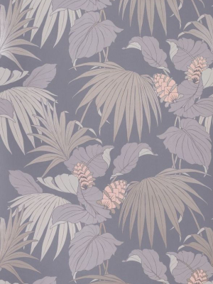 Vernazza Wallpaper In Roman Silver From The Manarola Collection By Osborne & Little