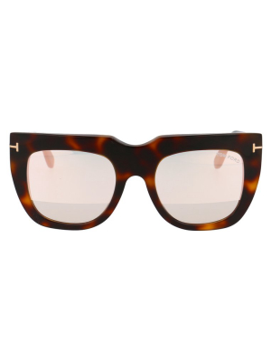 Tom Ford Eyewear Square Frame Sunglasses