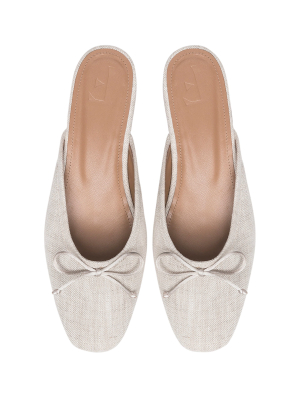 Malva Linen Mules