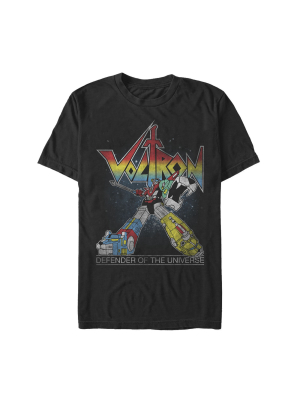 Men's Voltron: Defender Of The Universe Space Walk T-shirt