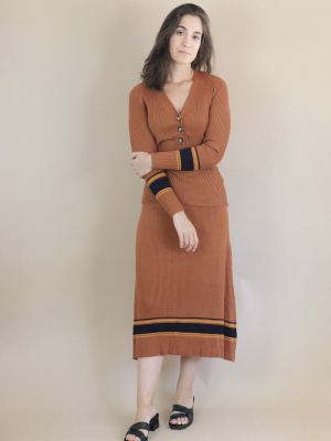 Vindis Skirt - Pumpkin Spice