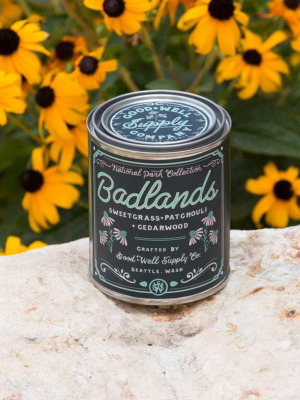 National Park Collection: Badlands Candle 8oz.