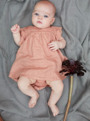 Linen Baby Dress