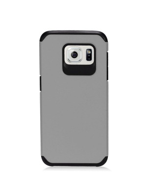 Insten Hard Hybrid Silicone Case For Samsung Galaxy S7 Edge - By Eagle