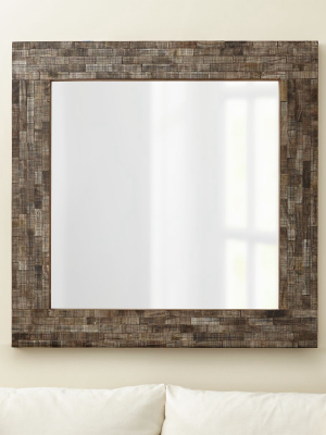 Horn Mosaic Mirror 40x40