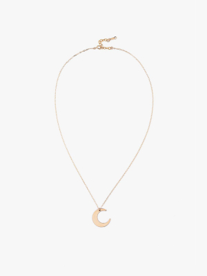 Moon Pendant Necklace