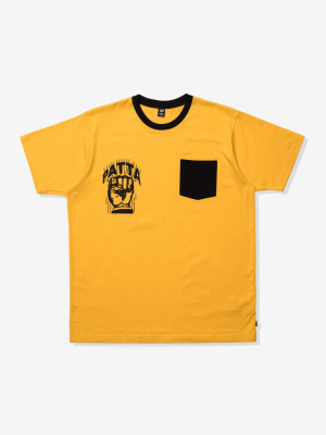 Patta Anton T-shirt - Oldgold