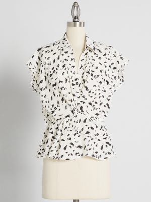 Dalmatian Sensation Blouse