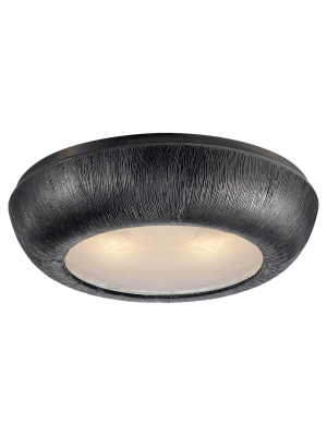 Utopia Medium Round Flush Mount In Various Colors