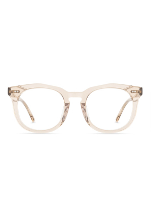 Weston - Sandstone Crystal + Blue Light Glasses