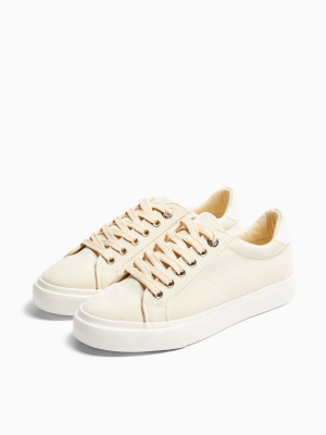 Camden Taupe Lace Up Sneakers