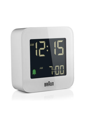 Braun Digital Travel Alarm Clock - Bc08